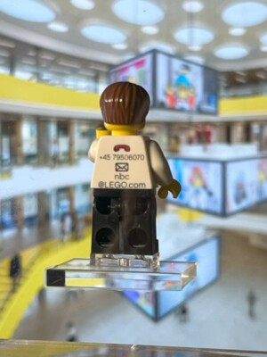 LEGO Minifigure Business Card Sigfig Niels Christiansen NEW