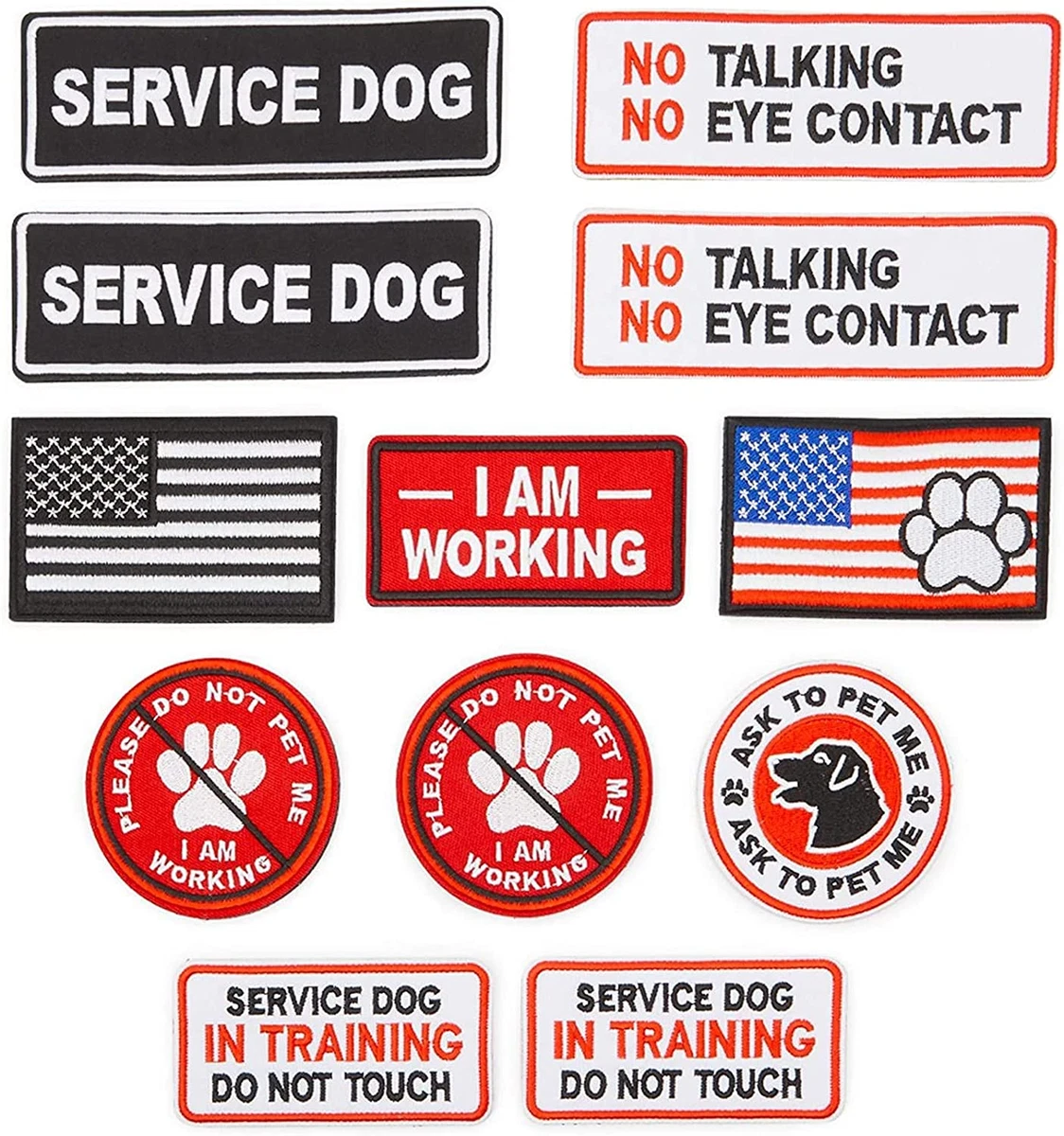 Therapy dog in cheap training embroidered vest
