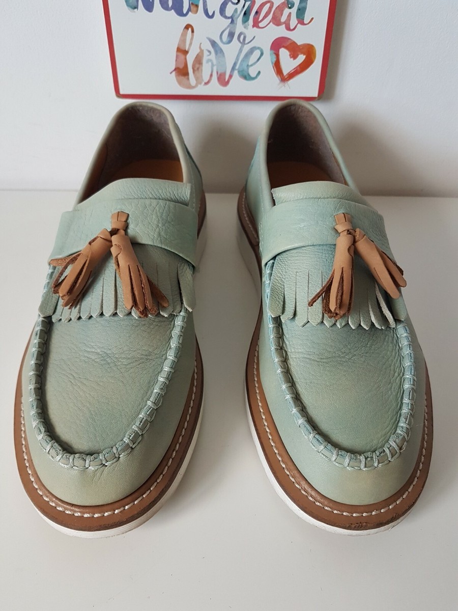 Doc Martens Loafers Light Blue Light Blue Dr Martens Giày Martens