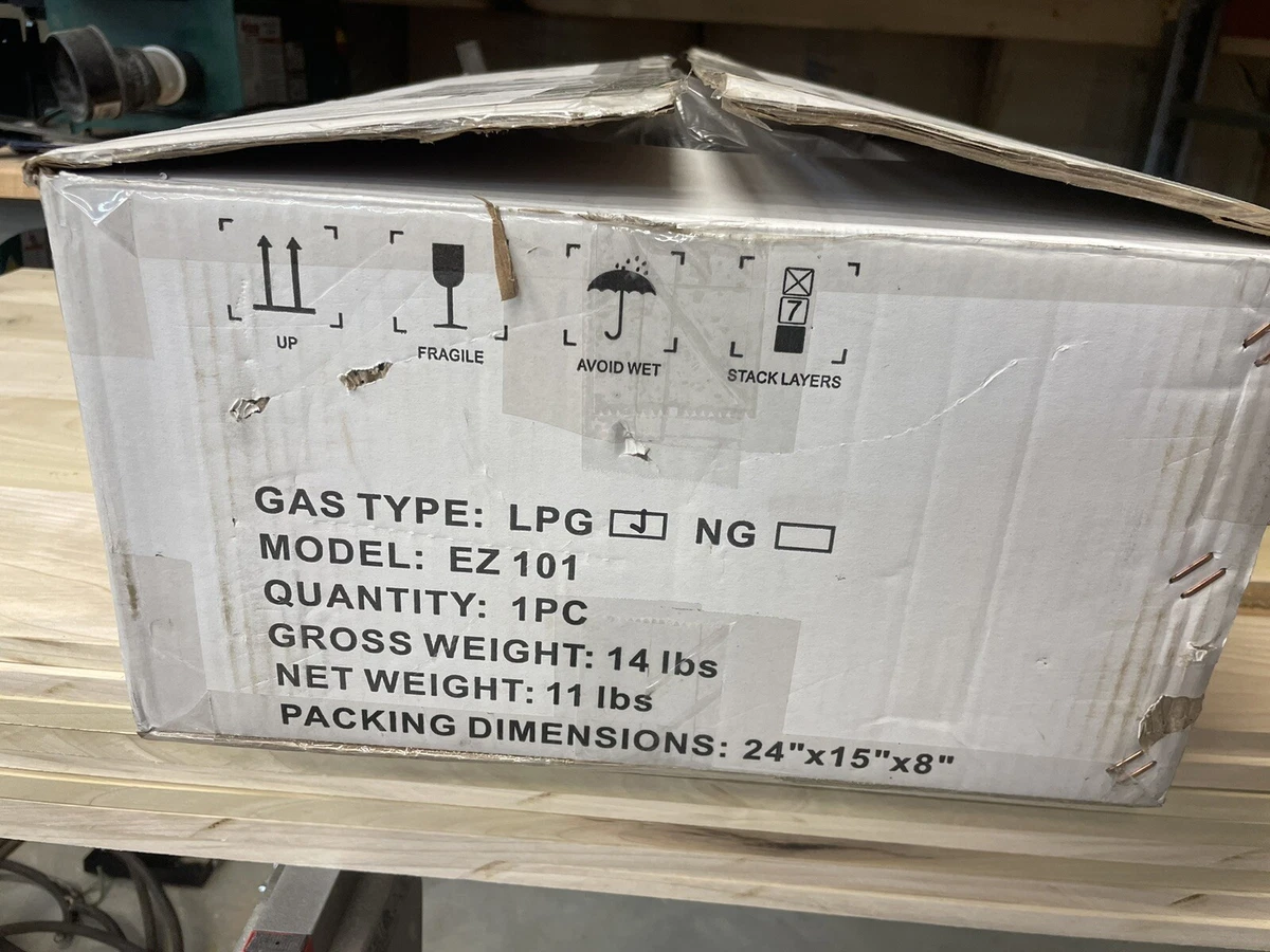 EZ Tankless EZ 101 42000BTU Portable Propane Tankless Water Heater  857618005039 | eBay