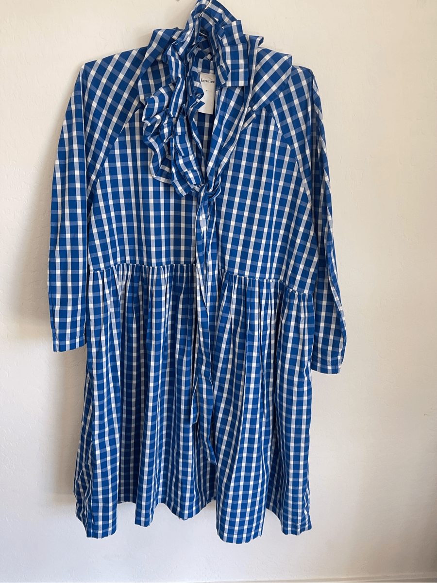 KOWTOW Calder Gingham Dress Size Small | eBay