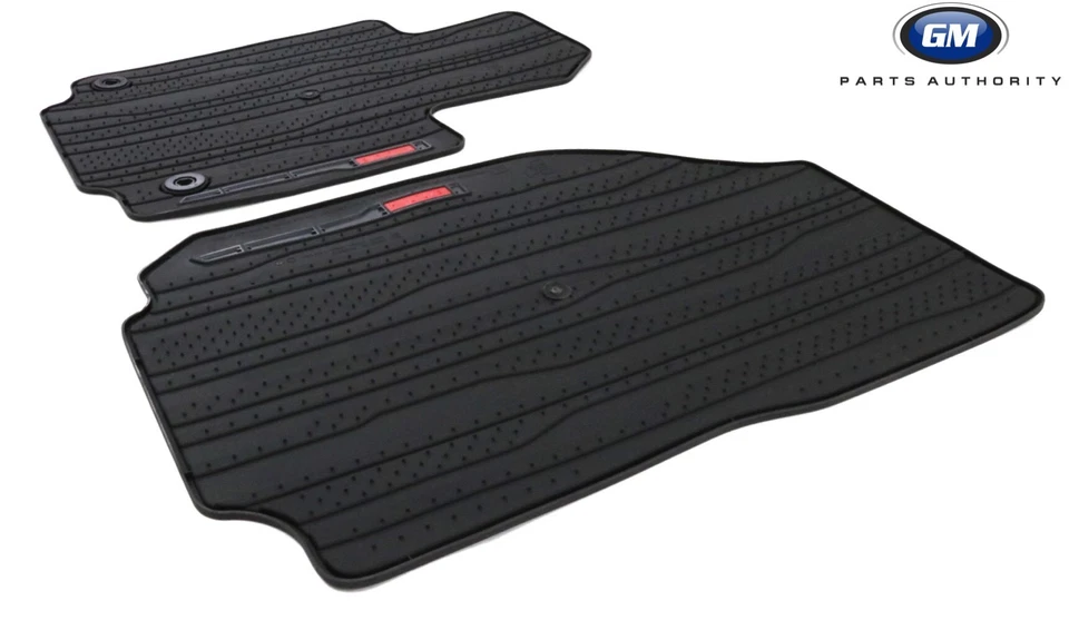 Alfombrillas GMC Terrain 2018-2024 delanteras traseras y de carga para todo tipo de clima negras OEM GM Foto 4 de 4