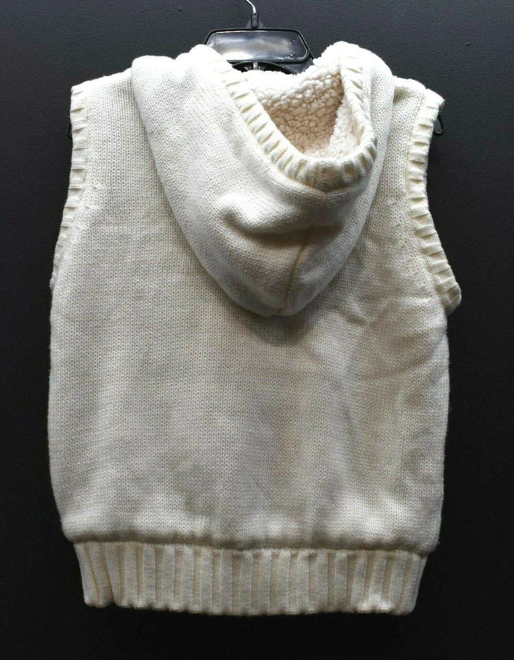 OFF WHITE Felpa con cappuccio The Original Arizona donna full zip tasca canguro maglia cavo M