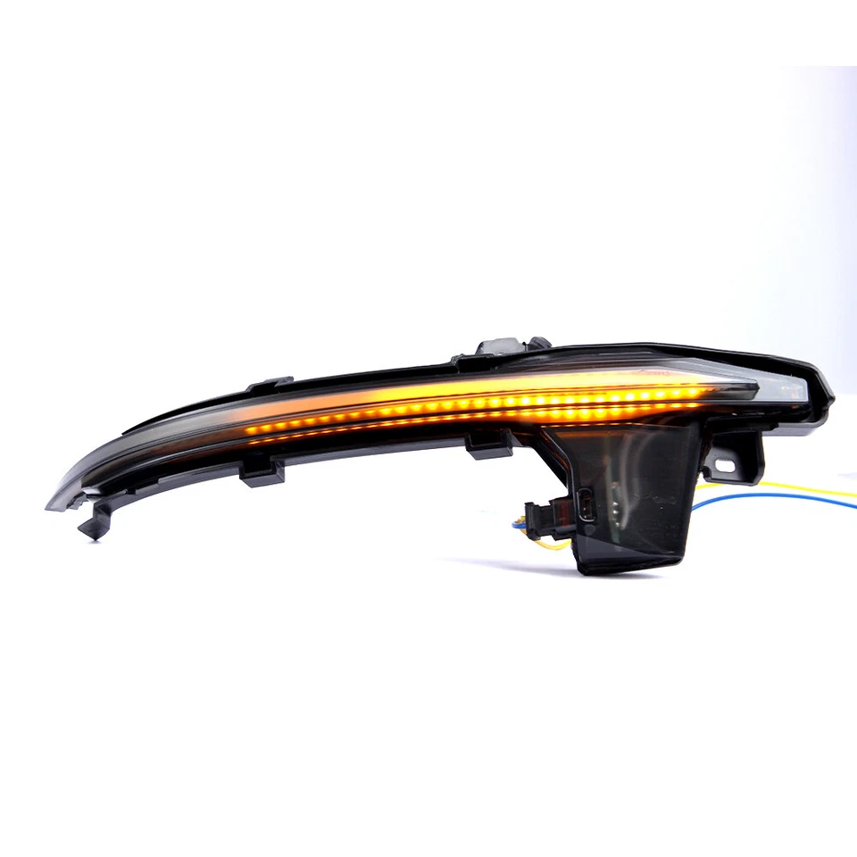 Par de luces intermitentes LED dinámicas para espejo retrovisor lateral Audi A6 A7 A8 C8 2019-2025 Foto 4 de 4