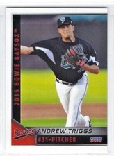 2015 Bowie Baysox (Double-A Baltimore Orioles) Andrew Triggs