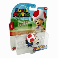 Hot Wheels Super Mario Character Cars Toad 1:64 - Neu Ovp