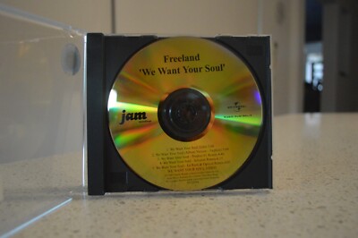 ADAM FREELAND WE WANT YOUR SOUL RARE AUSTRALIAN PROMO CD-R!