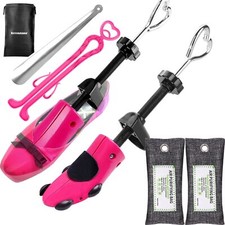 KevenAnna Shoe Stretcher with Shoe Horn Boot Shaper Stands and Carrying Bag W...