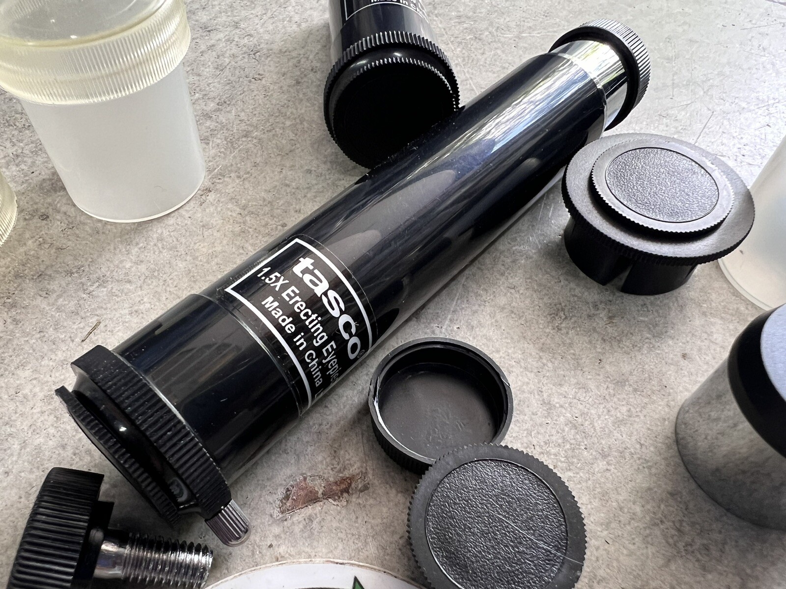 Tasco 1.5X Erecting Eyepiece & 2.3X Barlow Lens eBay