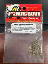 Fantom FAN51322A MOTOR SPRINGS 12 PAIR PACK BLACK ULTRA HEAVY TENSION