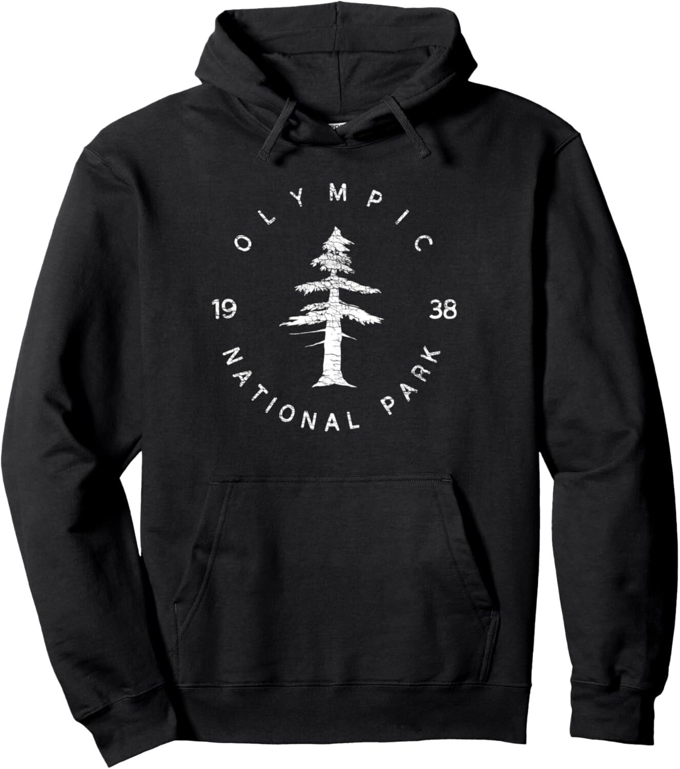 Olympic National Park Vintage Hoodie for Men and Women