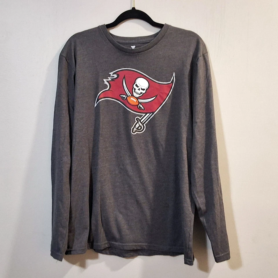 Tampa Bay Bucanneers Football Primary Logo Fanatics Long Sleeve Tshirt Men Large - Image 2 of 4