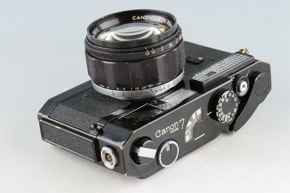 Canon 7 Original Black Paint + 50mm F/1.2 Lens #46294 E6 | eBay Canon 7 Original Black Paint + 50mm F/1.2 Lens #46294 E6 | eBay