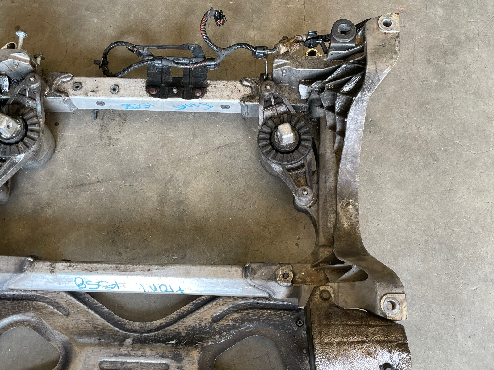 14-17 Maserati Ghibli S Front Subframe Crossmember Engine Cradle AWD 1558 OEM