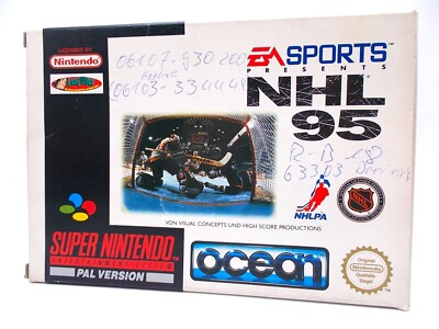NHL 95 - SNES Super Nintendo - in OVP Box ohne Anleitung