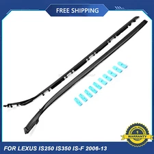 Driver & Passenger Side Windshield Moulding Kit for Lexus IS250 IS350 IS-F 06-13