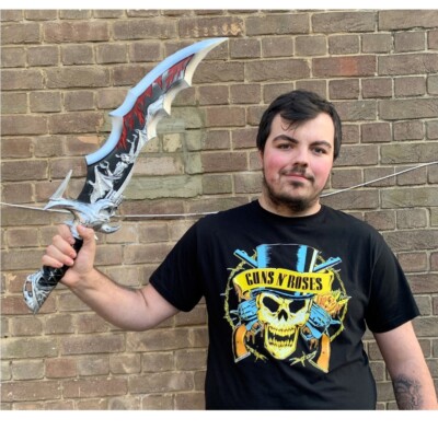 Großes Halloween Messer Kostüm Cosplay Hartschaum Filmqualität Waffe Schwert