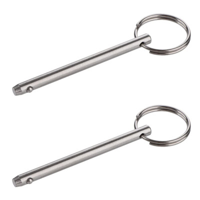 2 Pack Quick Release Pin, Diameter 3/16''(4.8Mm), Overall Length 2-1/2''(65Mm),...