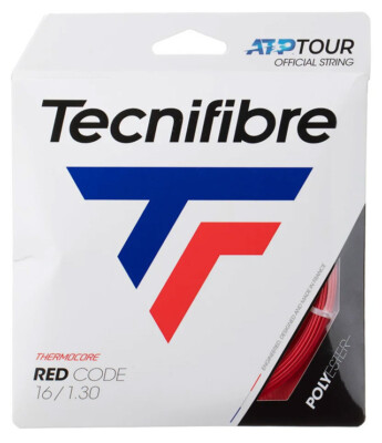 Tecnifibre Red Code 16G/1,30 mm Tennissaiten-Set - rot