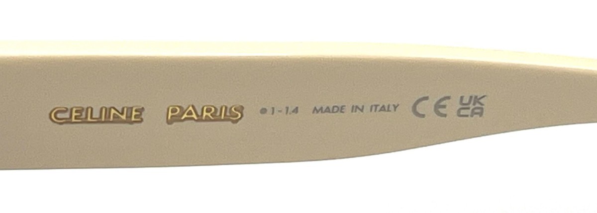 NEW CELINE SUNGLASSES IVORY BROWN WOMEN EYEWEAR CELINE CL40253I 25F 0CL000481__3900D4_000A.png main image 2