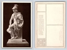 Military Courage Art Institute of Chicago IL Postcard White Border Unposted