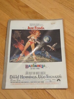 Jane Fonda Barbarella Movie Space Sci Fi Vintage Print Ad 1968 Life Magazine