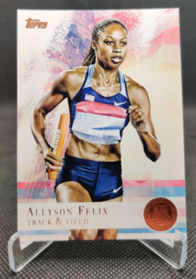 2012 Topps US Olympic Team Bronze #66 Allyson Felix Track Field trading  card