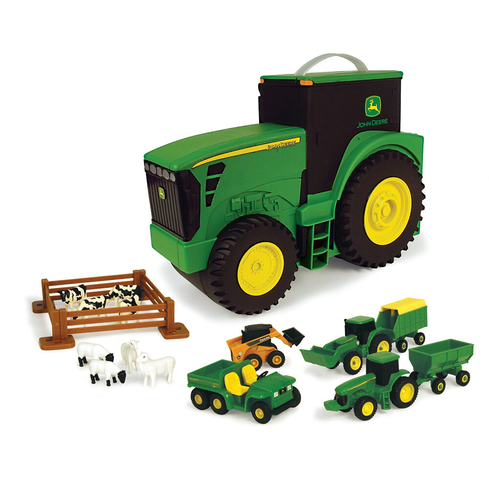 TOMY Ertl John Deere Carry Case Value Set TBEK35747
