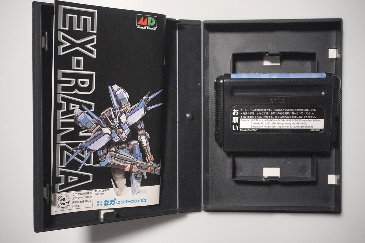 Sega Mega Drive EX-Ranza boxed Japan MD game US Seller | eBay