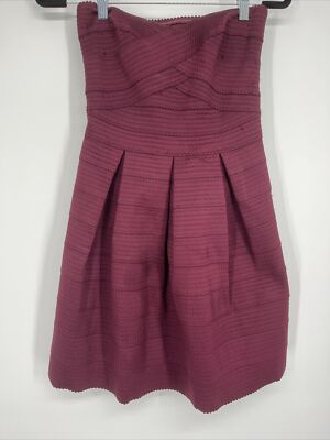 Women's Express Strapless Red Dress Size S | eBay Women's Express Strapless Red Dress Size S | eBay