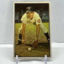 1953 Bowman Color #118 Billy Martin New York Yankees Vintage