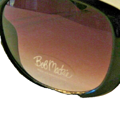 Stylish Tortoiseshell Sunglasses By Bob Mackie Vintage Bob Mackie 780 Matte Black Tortoise Sunglasses  main image 3