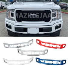 Fit 2018-2020 Ford F150 F-150 Front Bumper Cover W/ Fog Light Hole 14 Colour New