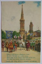 Postcard - RIDE A COCK HORSE TO BANBURY CROSS, OXFORDSHIRE,  (DRG51-17)
