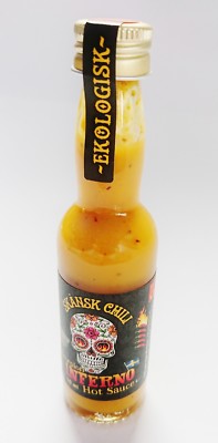 Chili Soße extra hot Scorpion Inferno sehr sehr scharf extrem 40ml DE-ÖKO-006