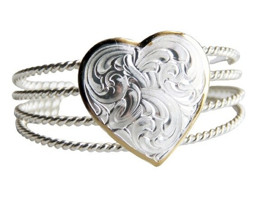 Geneva Apachito Sterling and Turquoise Bracelet/Cuff - G.A. Navajo