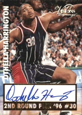 1997 Visions Signings Autographs #25 Othella Harrington Auto - NM-MT