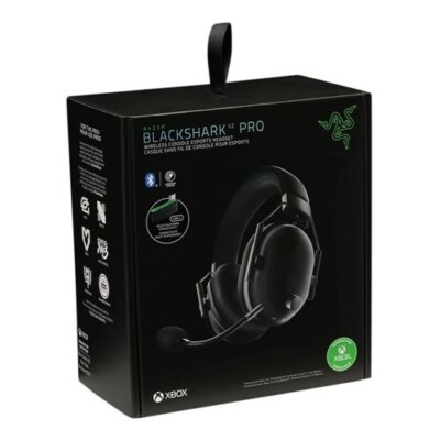 Razer BlackShark V2 Pro Wireless Gaming Headset for Xbox   Black - New in Box