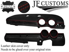 Cuciture Rosse Cruscotto Rivestimento IN Pelle Per Alfa Romeo Gt Junior Su Nuovo