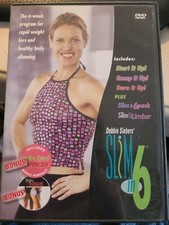 DEBBIE SIEBERS' SLIM in 6~DVD~BEACHBODY~Workout~Cardio Core Express~Thin Thighs