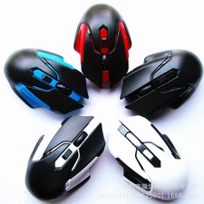 Wireless Game Mouse 1600DPI Adjustable Comfort Design Colorful Luminous Mouse