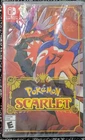 Pokemon Scarlet - Nintendo Switch {Plastic open but otherwise never played}