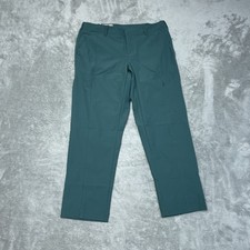 Kirkland Signature Women's Size 8 Travel Pants Green Nylon H0128