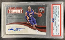 2016-17 Totally Certified Kobe Bryant Signed, Sealed, Delivered Auto #/75 PSA