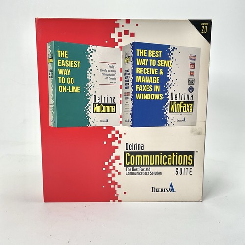 Delrina Communications Suite 2 Fax & Communications Solution Windows ...