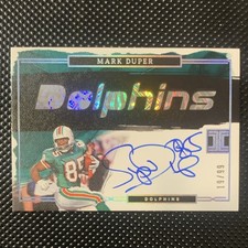 Panini 2023 Impeccable Mark Duper Auto /99 #ILMD Miami Dolphins NFL