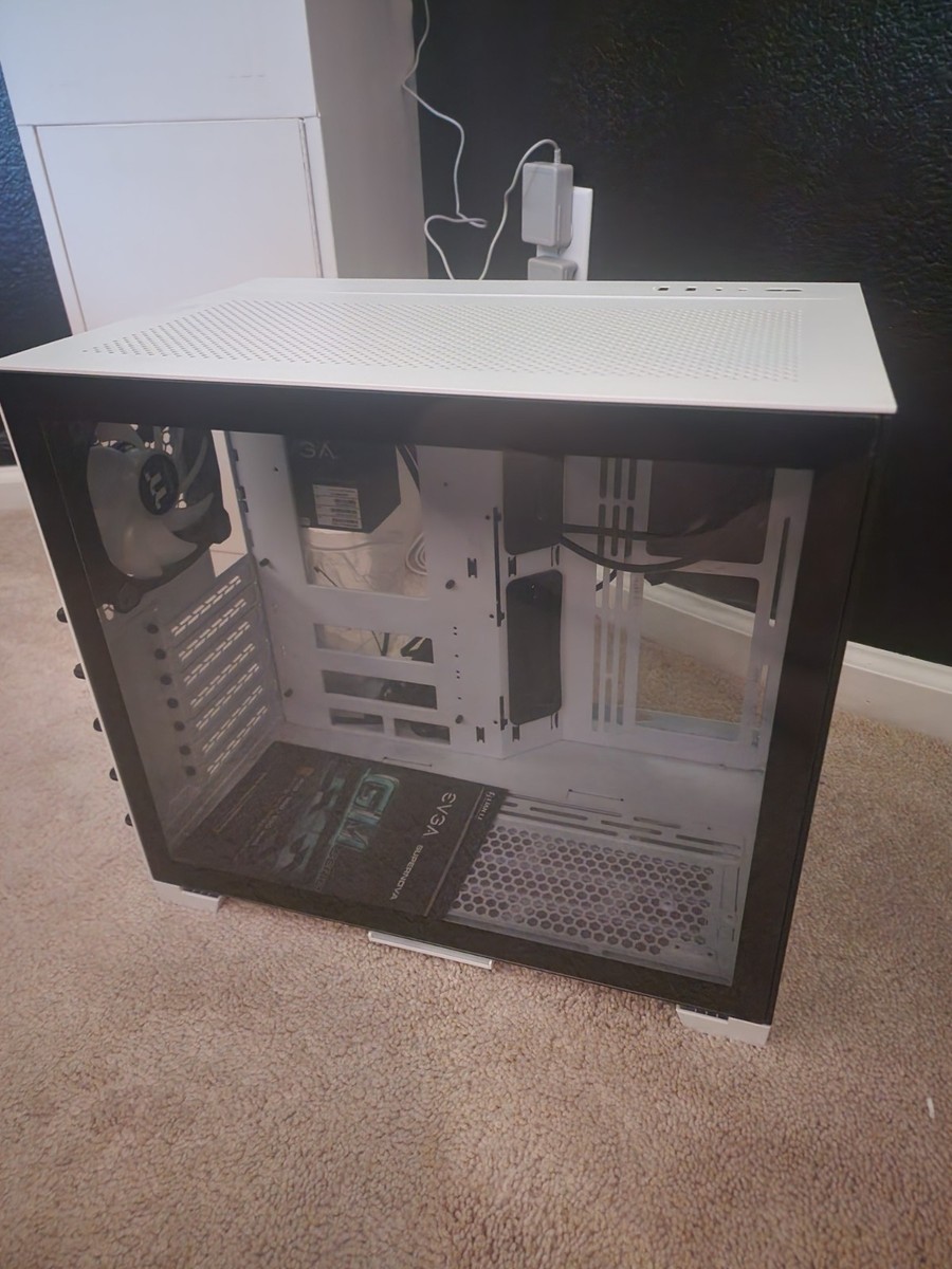 Lian Li O11 Dynamic Mini in White with EVGA Power Supply | eBay