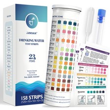 All-New 23 in 1 Drinking Water Testing Kit 158 Strips,Well Kit...