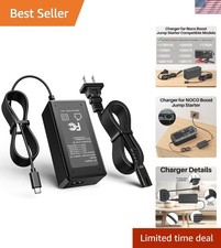 65W USB C Charger for NOCO Boost GBX155 X GBX45 1250A GBX55 GBX75 1750A GBX75...