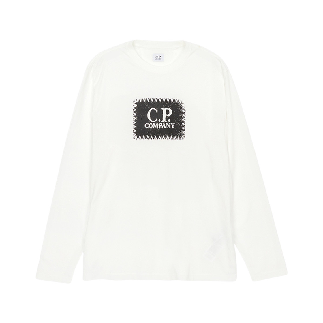 C.P. Company Long Sleeve T-Shirt White 25SS
